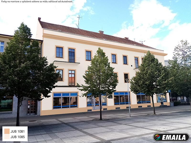 Emaila Piešťany - Vizualizácie